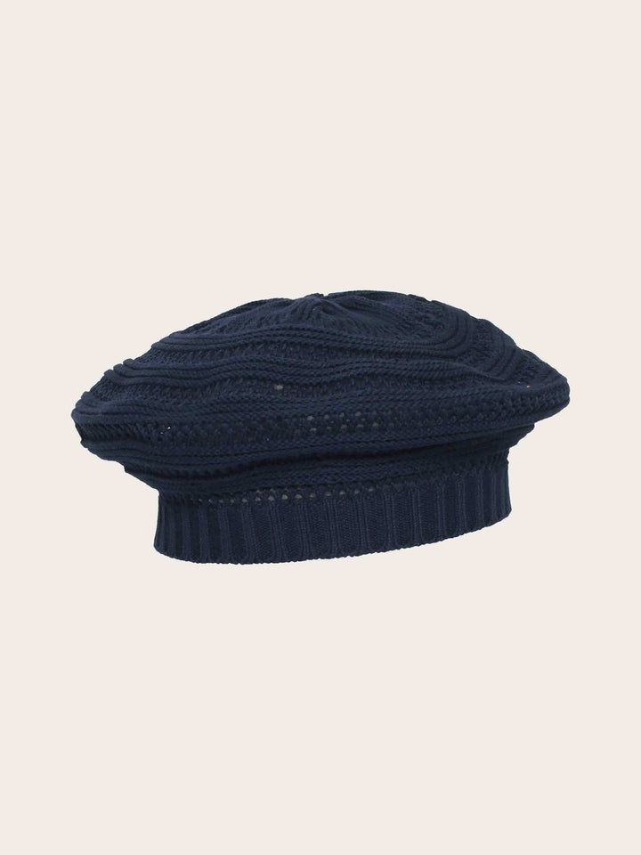 Loevenich Béret mit süßem Loch-Muster
