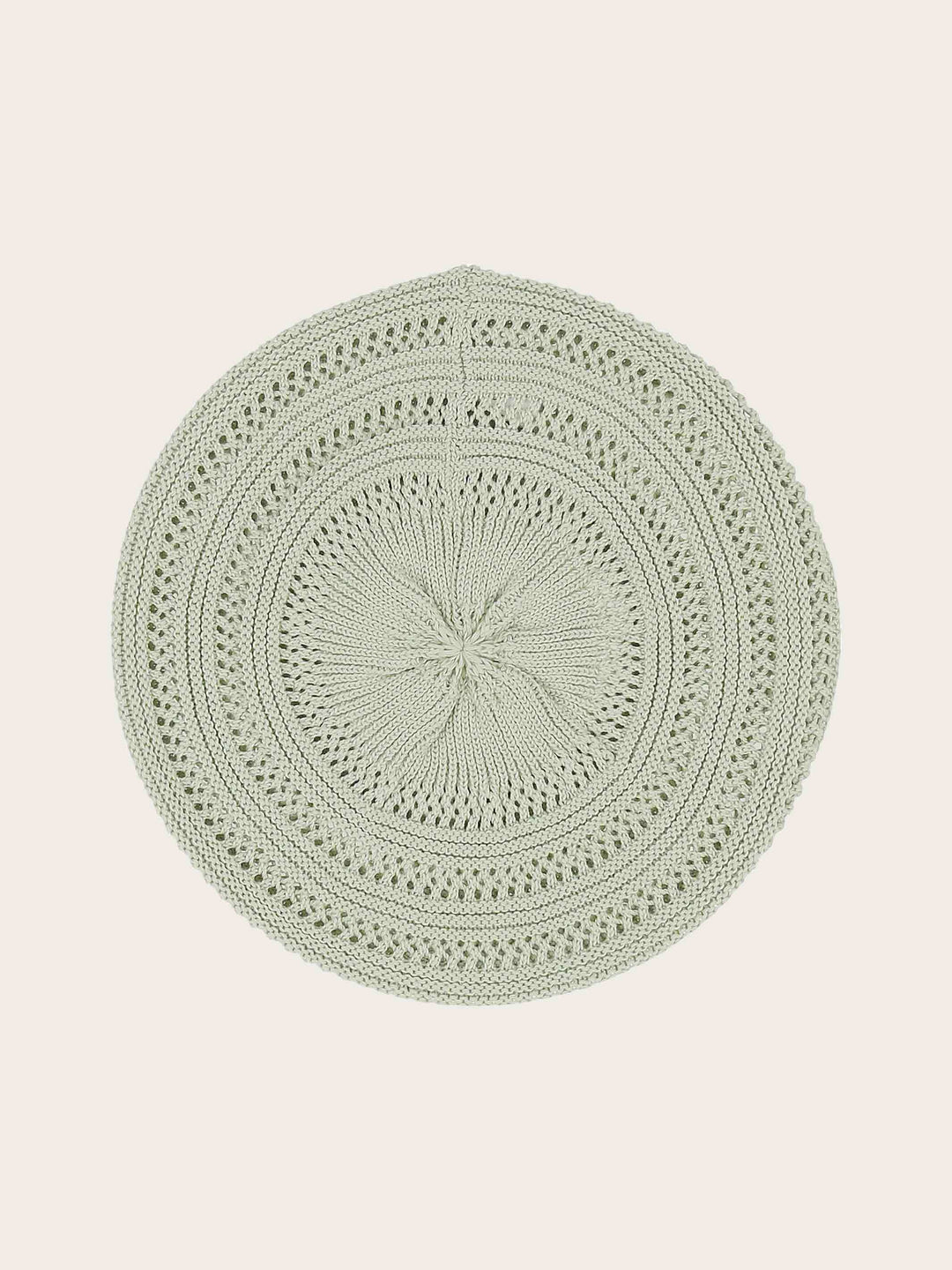 Loevenich Béret mit süßem Loch-Muster