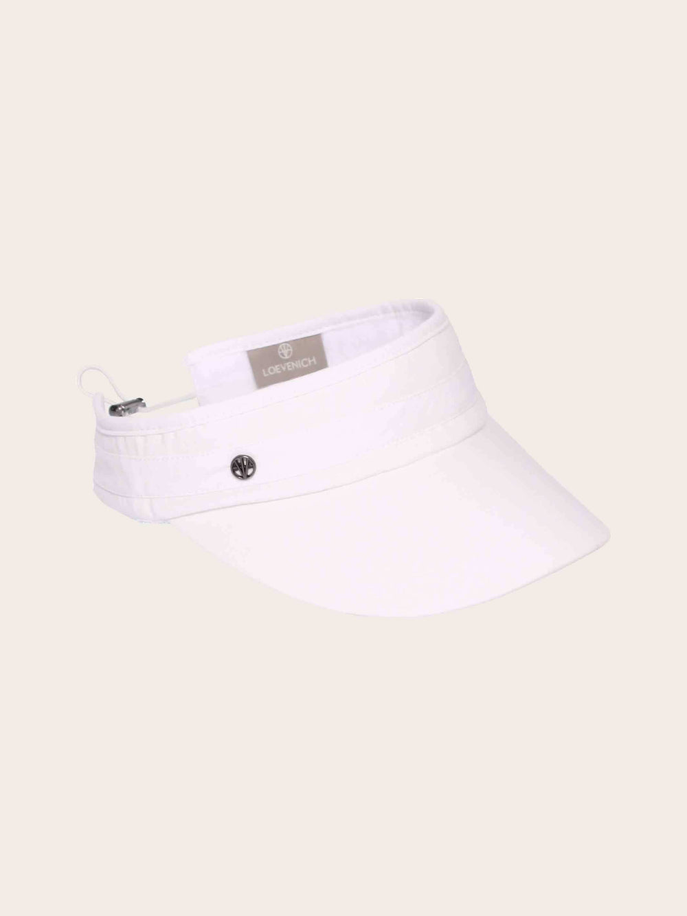 Einfarbiger Loevenich Visor aus Baumwolle