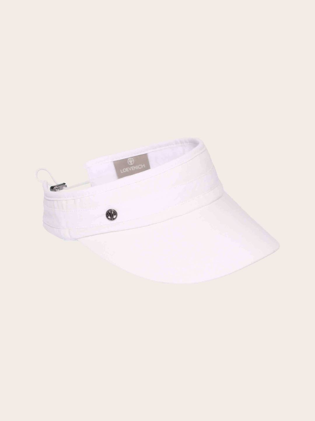 Einfarbiger Loevenich Visor aus Baumwolle
