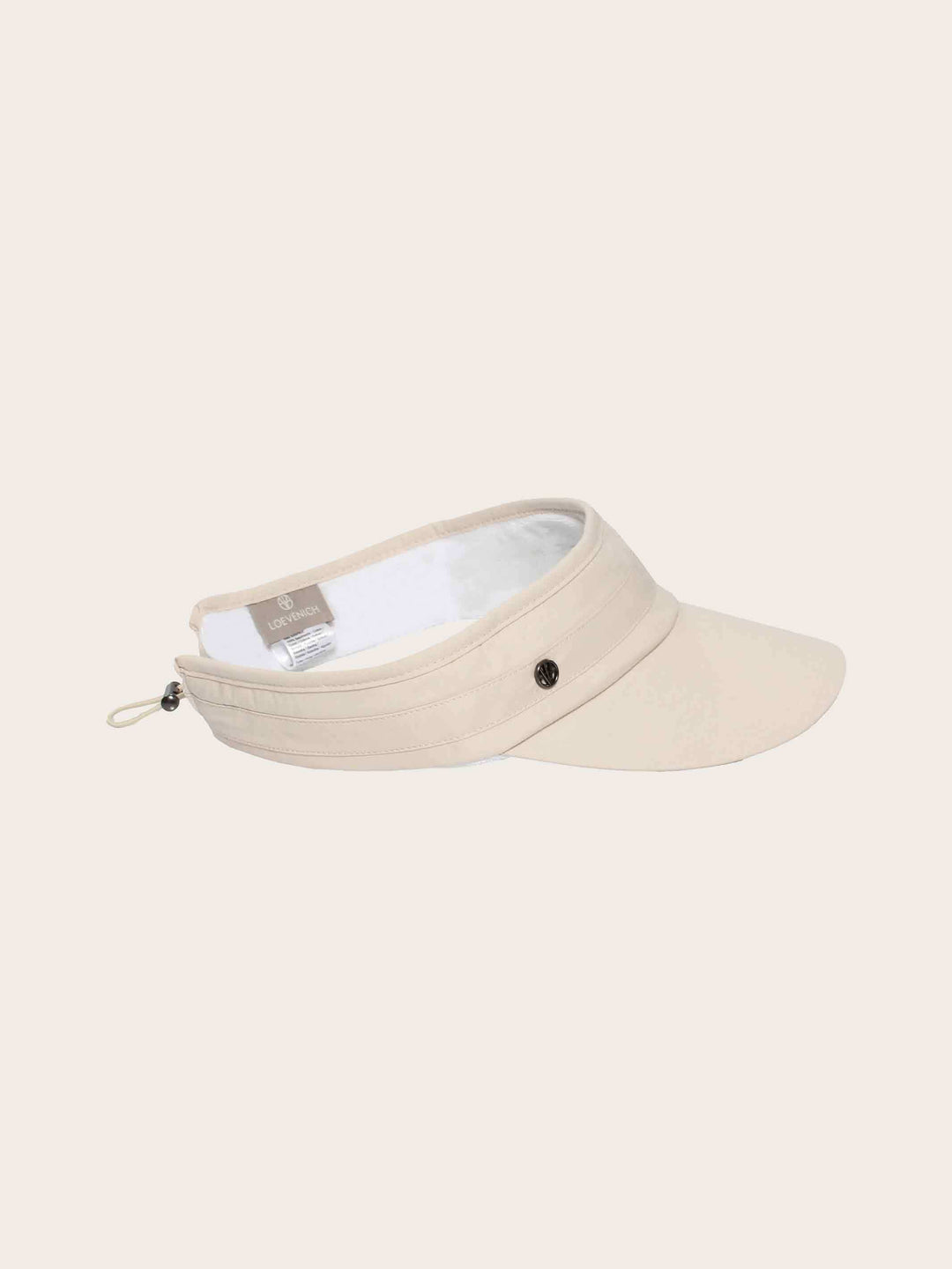 Einfarbiger Loevenich Visor aus Baumwolle