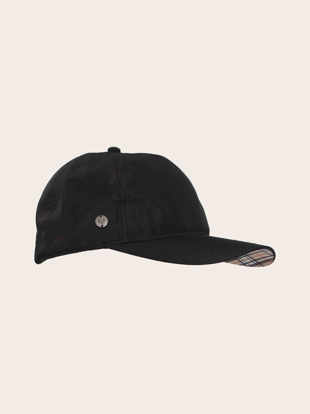 Wasserabweisende Baseballkappe mit FRAAS Plaid Karo