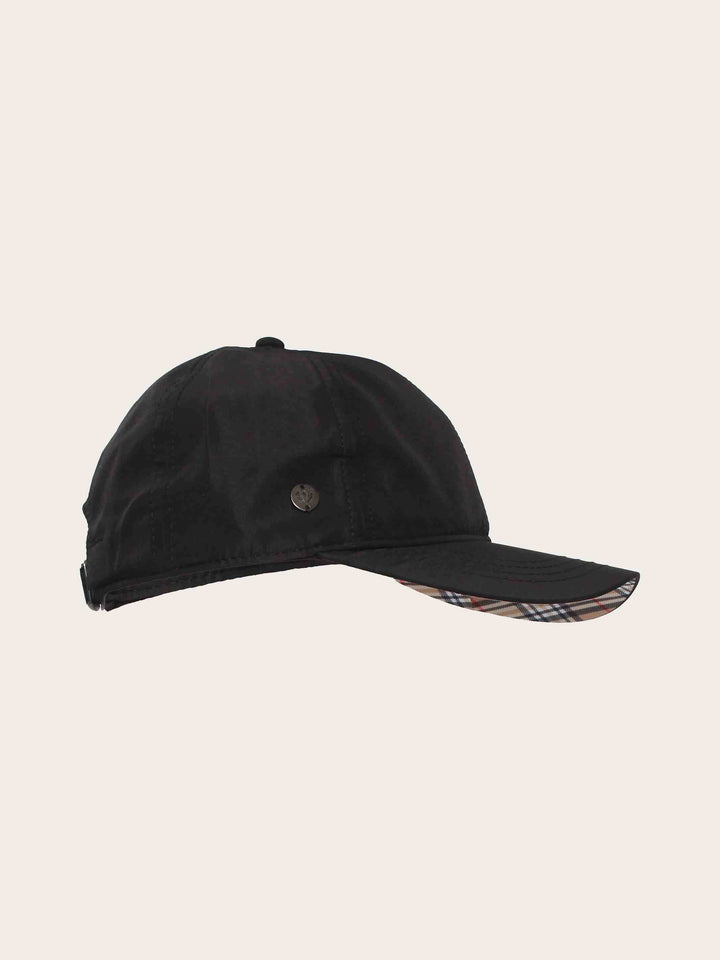 Wasserabweisende Baseballkappe mit FRAAS Plaid Karo