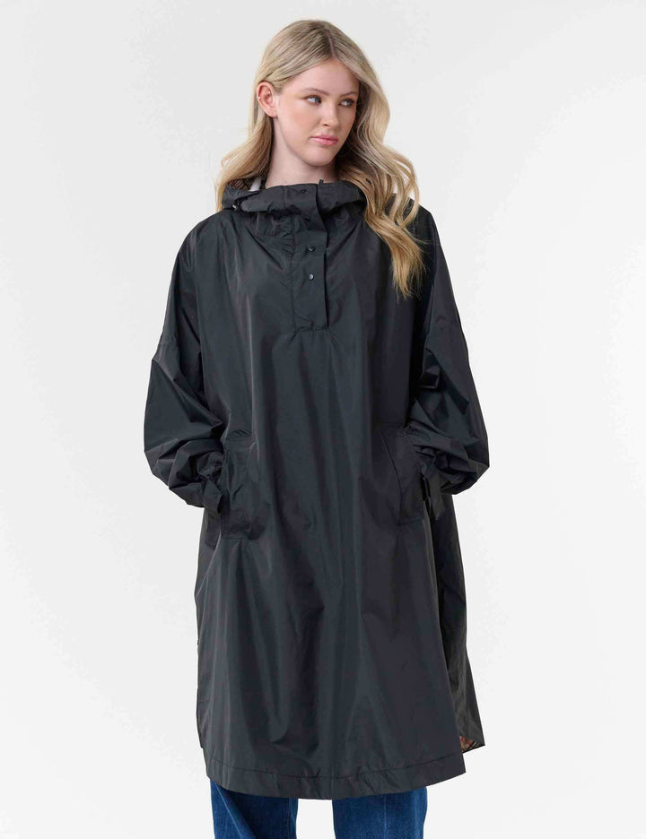 Regenponcho mit FRAAS Plaid Karo