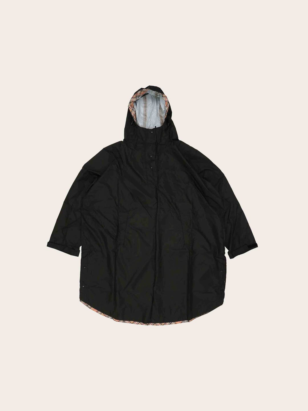 Regenponcho mit FRAAS Plaid Karo