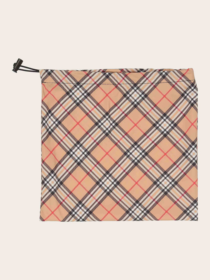 Regenponcho mit FRAAS Plaid Karo