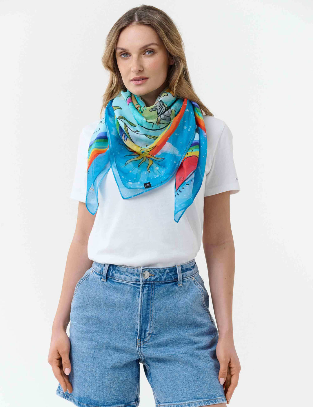 Tuch "Tiere aus aller Welt" - Earth Day Sonderedition