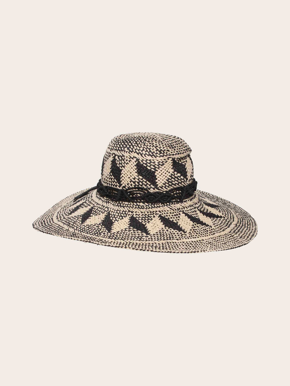 Großer Loevenich Glockenhut mit geometrischem Muster