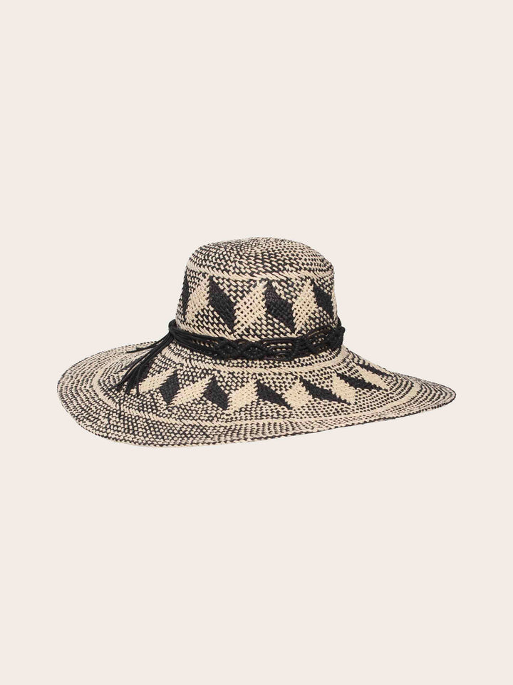 Großer Loevenich Glockenhut mit geometrischem Muster