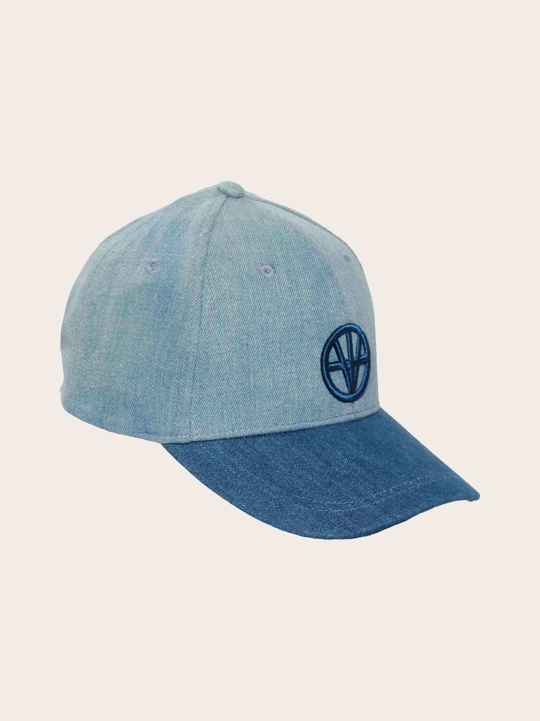 Denim-Basecap mit aufgesticktem Loevenich Logo