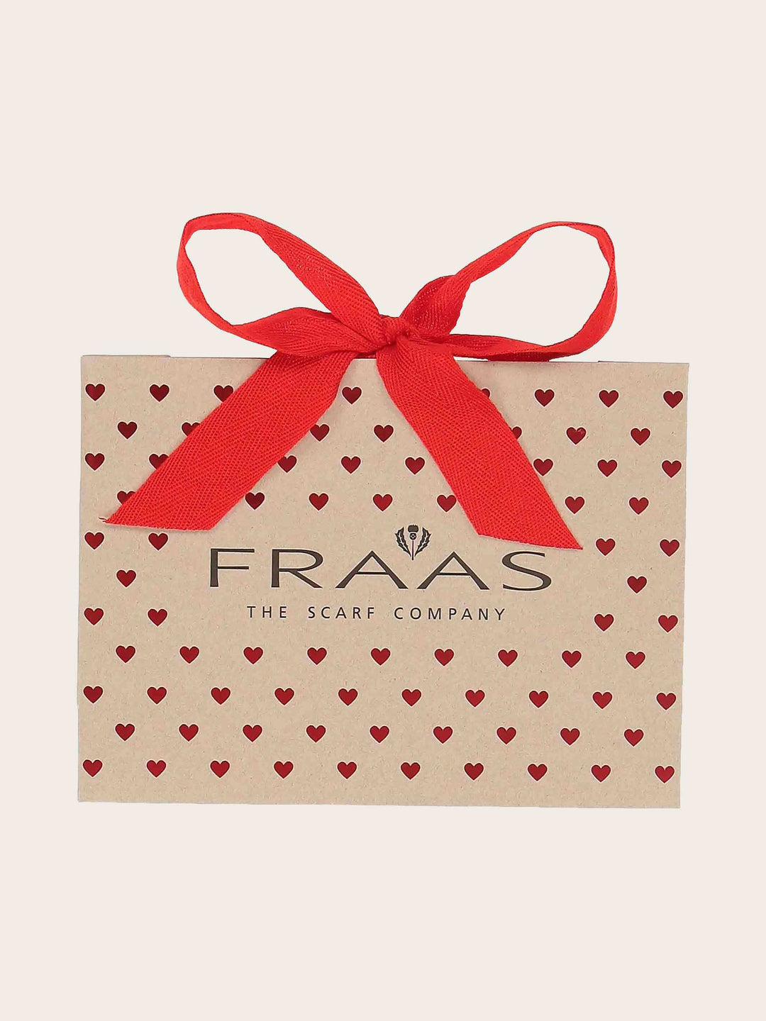 Geschenkset Seiden-Nickituch mit Paisley-Design, Geschenktasche und Grußkarte