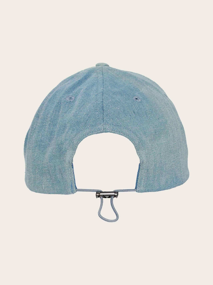 Denim-Basecap mit aufgesticktem Loevenich Logo