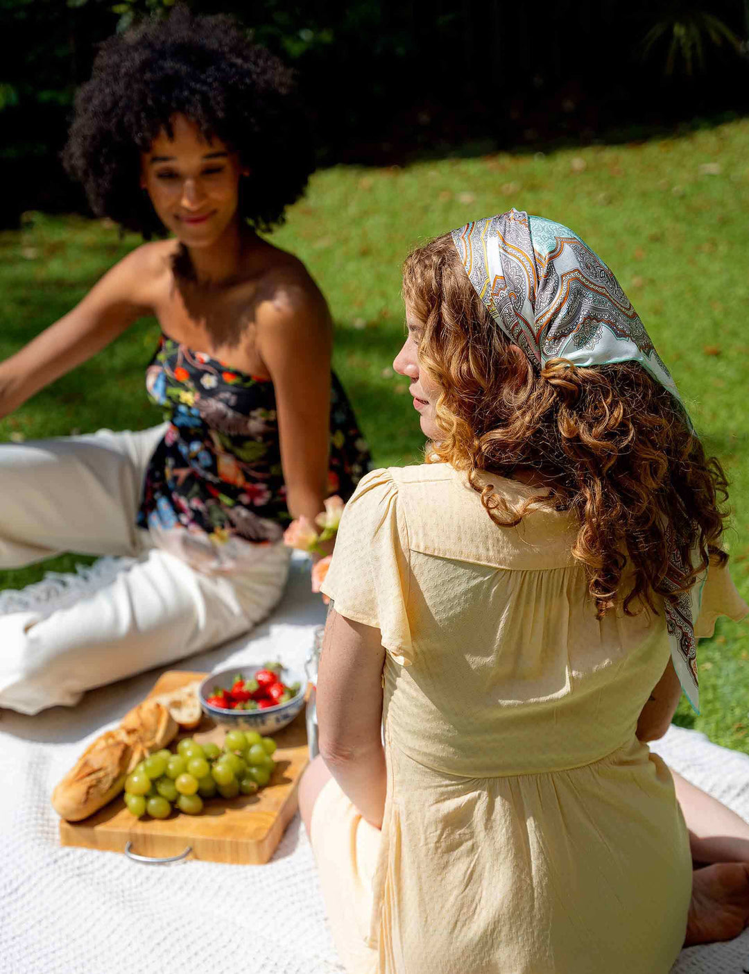 Seidentuch mit Paisley-Muster