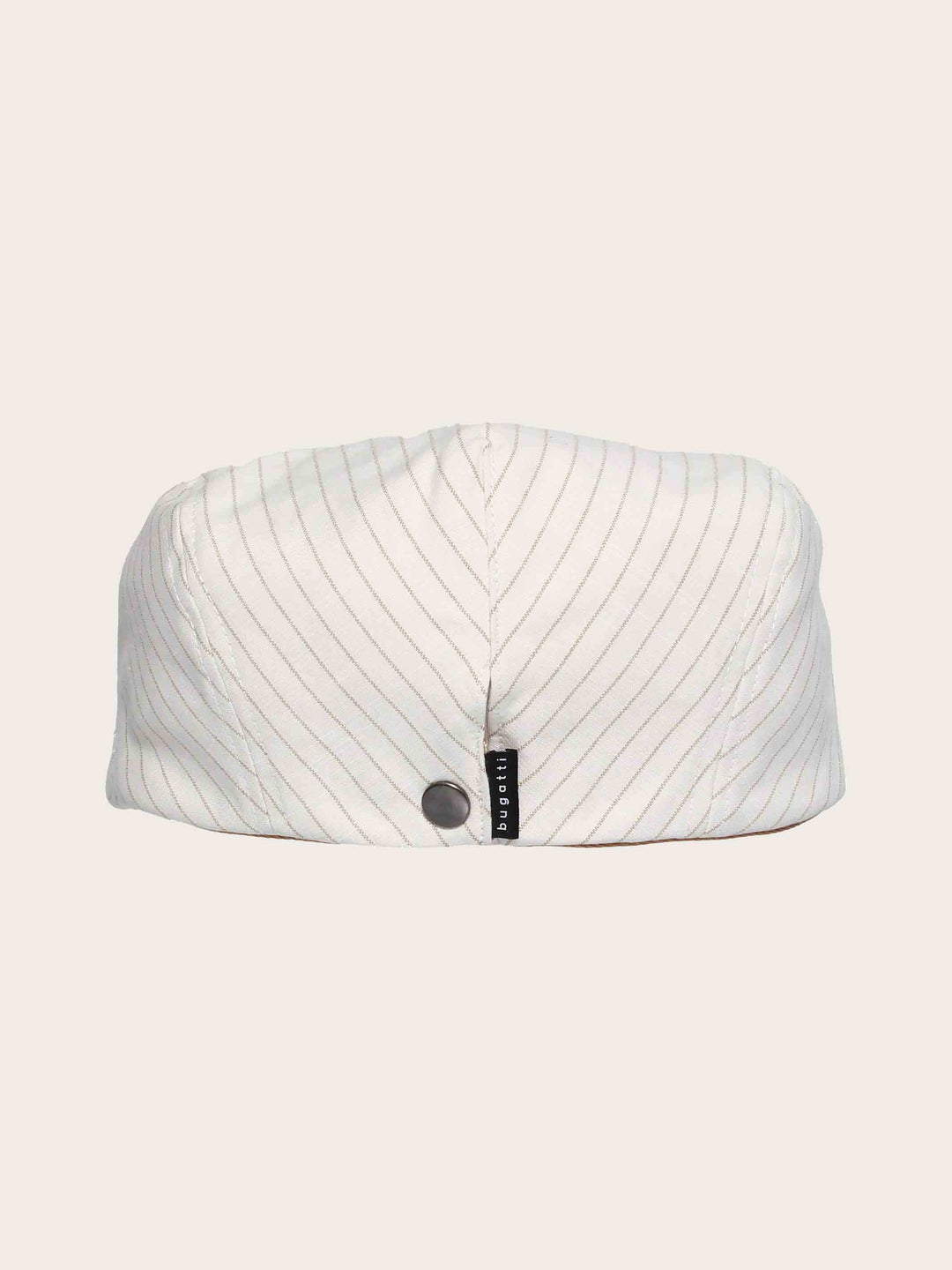 Bugatti Flatcap mit Nadelstreifen-Design
