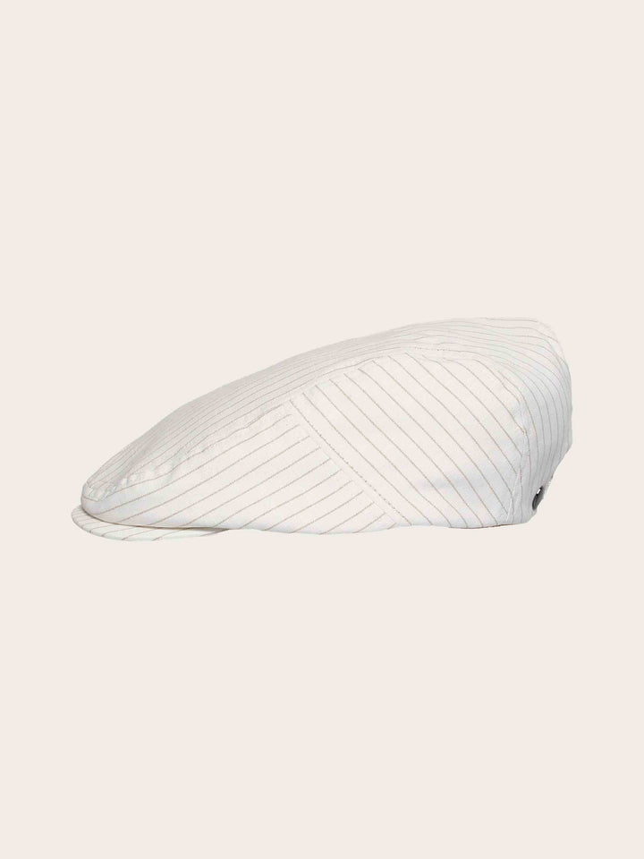 Bugatti Flatcap mit Nadelstreifen-Design