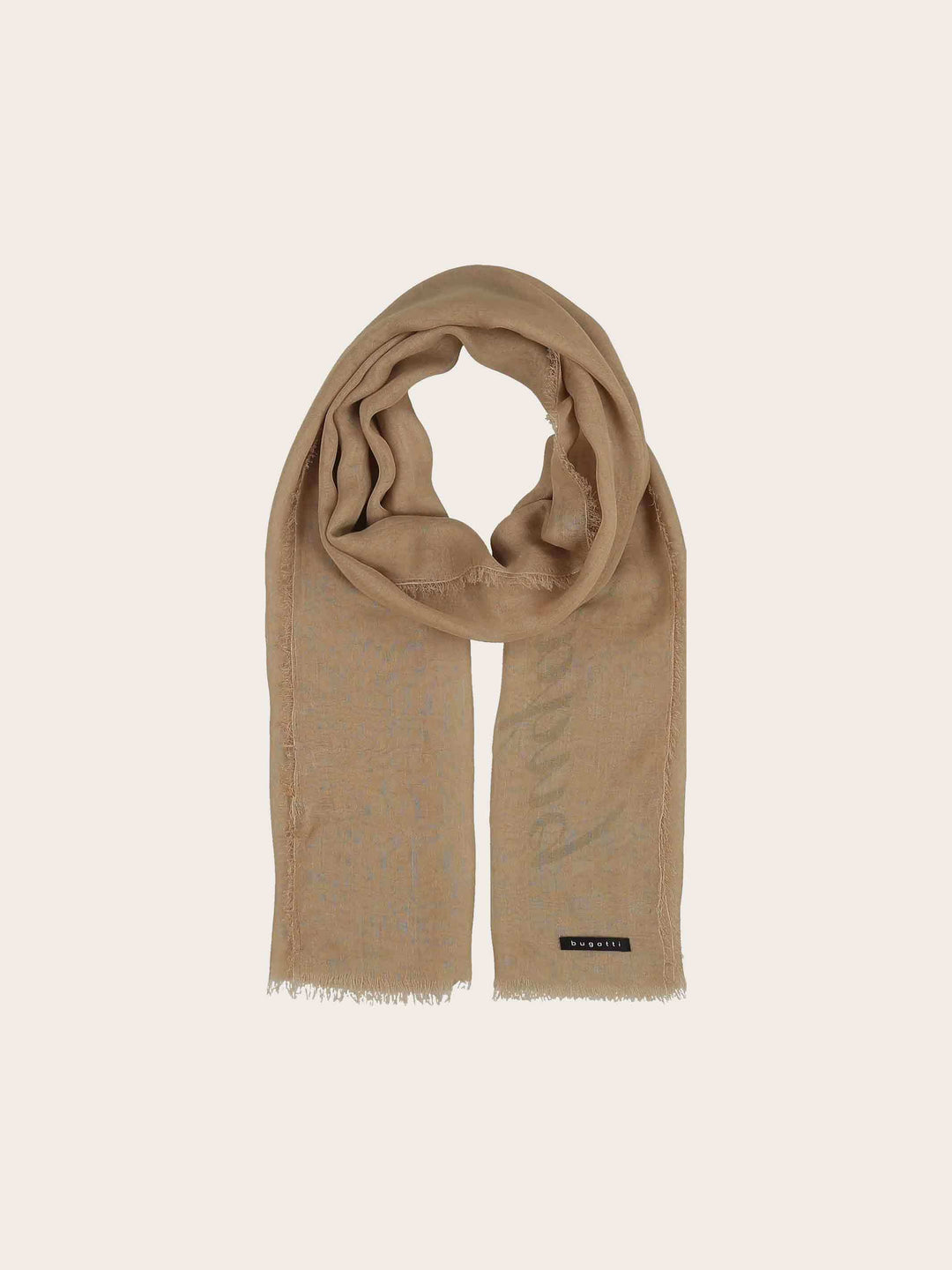 Einfarbiger bugatti Schal aus reinem Modal