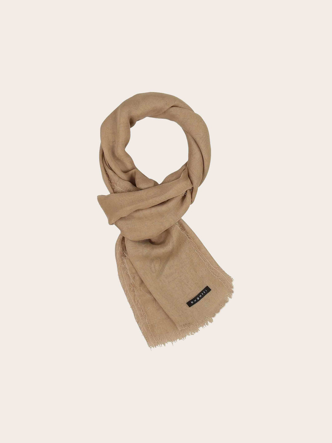 Einfarbiger bugatti Schal aus reinem Modal