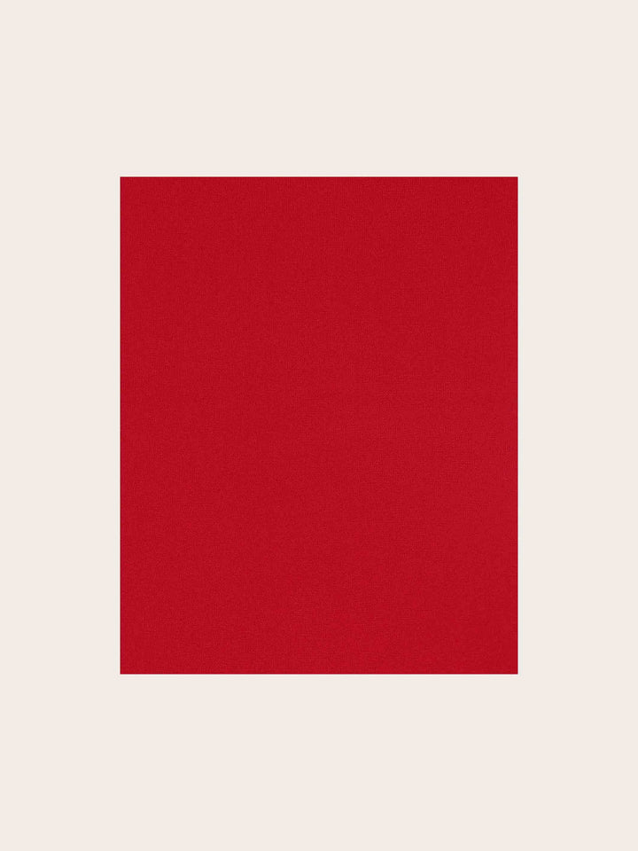 Kurzer, einfarbiger Poncho