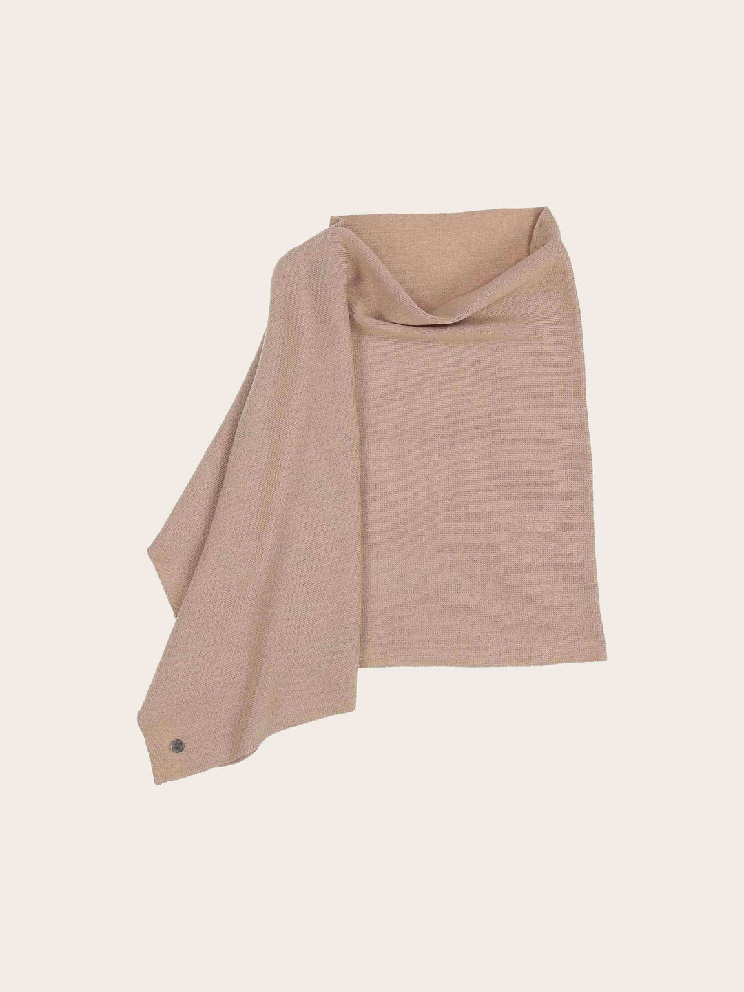 Kurzer, einfarbiger Poncho