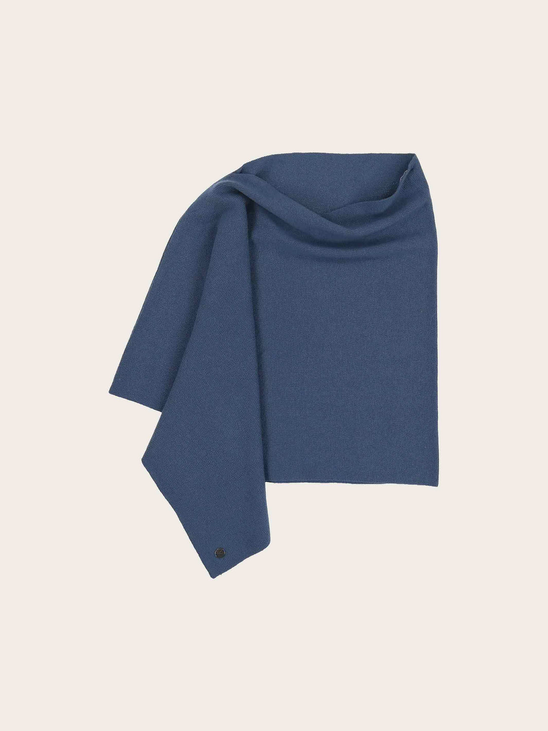 Kurzer, einfarbiger Poncho