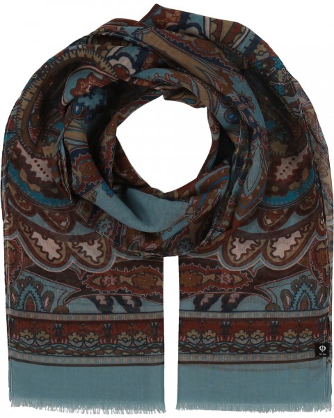 Sustainability Edition - Scarf with paisley-design
