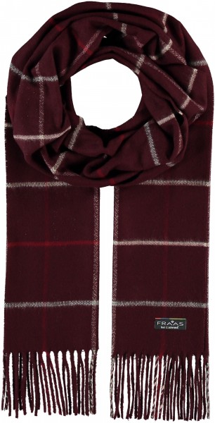Cashmink-scarf with delicate plaids - Made in Germany