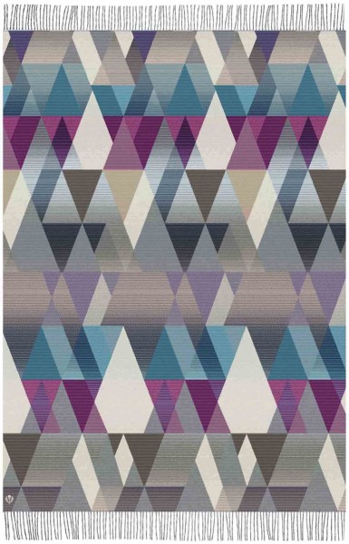 Sustainability Edition - Cashmink-blanket with triangle-design - Made in Germany