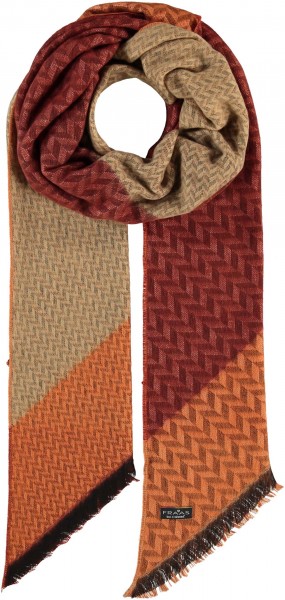 Sustainability Edition - Cashmink®-scarf with graphic-design - Made in Germany