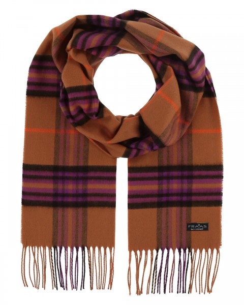Cashmink-scarf with FRAAS Plaid - Made in Germany