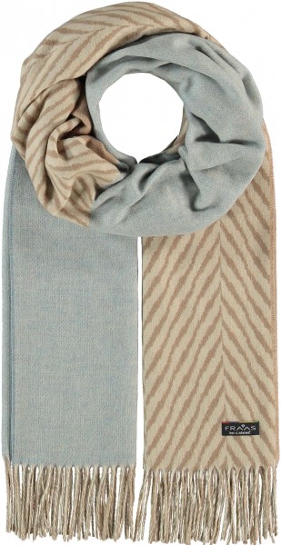 Cashmink®-Schal mit Fischgrät-Design - Made in Germany