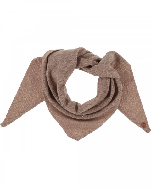 Triangle scarf with delicate glitter in cashmere blend