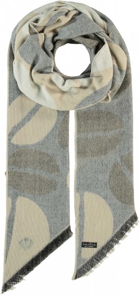 Sustainability Edition - Cashmink®-scarf with coffee bean design - Made in Germany