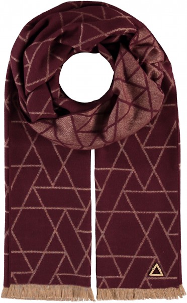 Scarf in cotton blend - Archive Edition inspired by Bauhaus wine