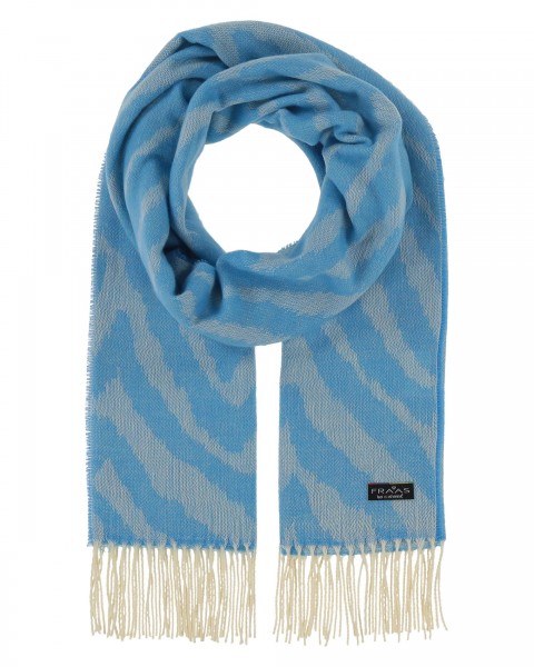 Sustainability Edition - Cashmink-stole with zebra-design - Made in Germany