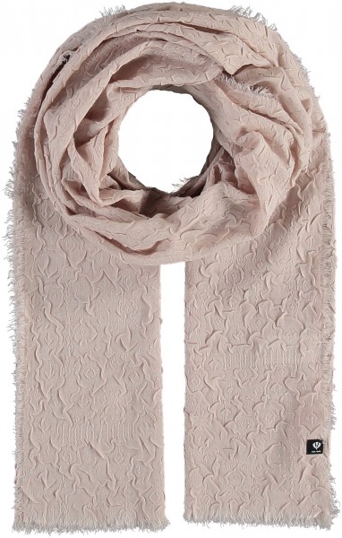 Scarf in cotton blend