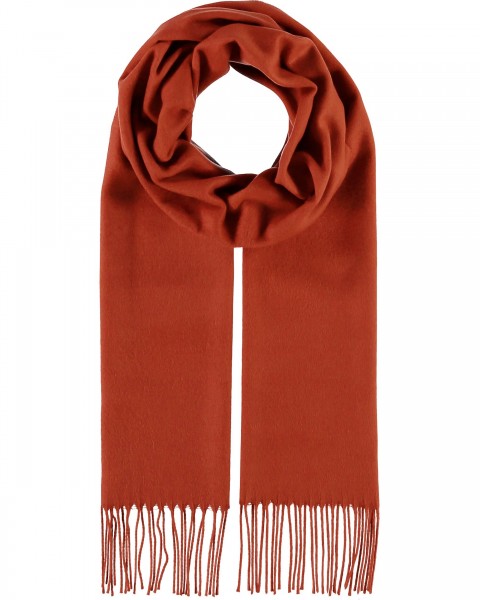 Cashmink scarf with fringes - Made in Germany