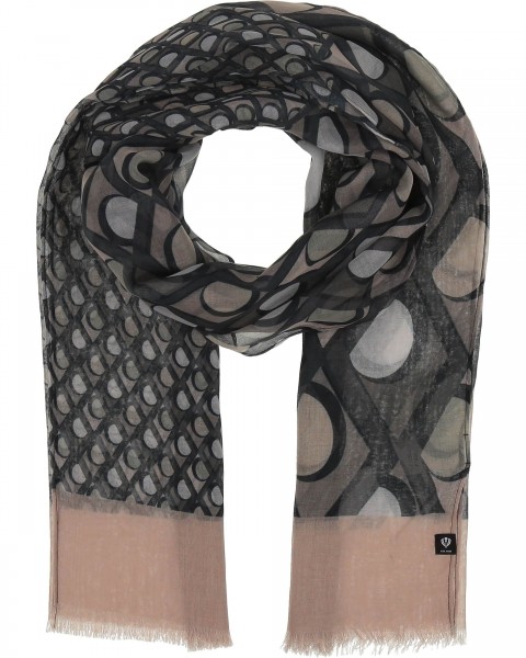 Sustainability Edition - Scarf with geometric patterns