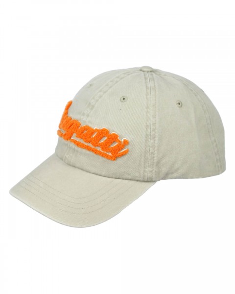 Basecap in used-look with bugatti-lettering beige One Size