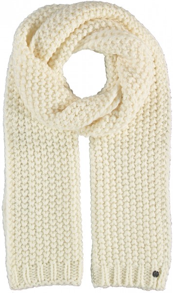 Cozy coarse knit scarf uni