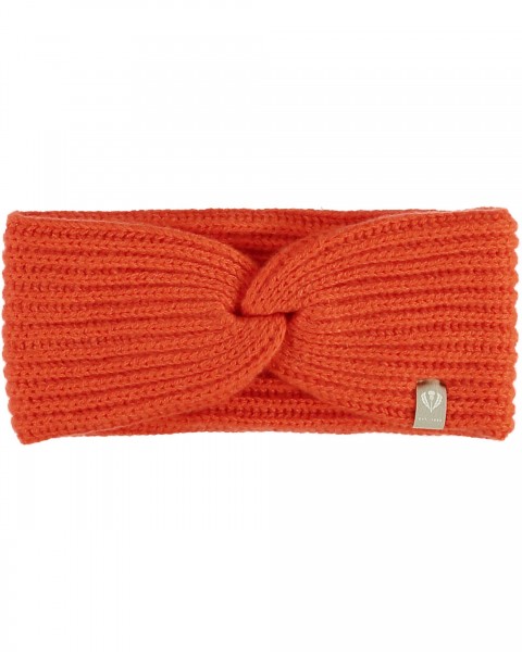 Ribbed knitted cashmere headband