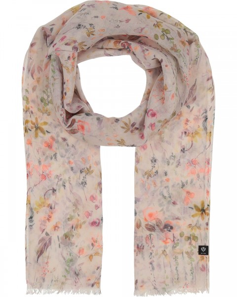 Sustainability Edition - Scarf with delicate flower-design