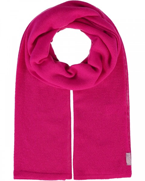 Pure cashmere scarf pink One Size