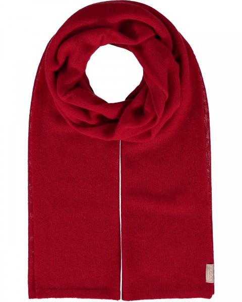 Pure cashmere scarf red One Size