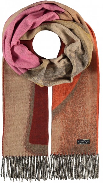 Cashmink®-Scarf with modern design - Made in Germany