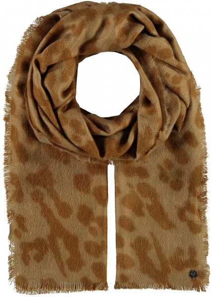 THINK Stole with Animal Print