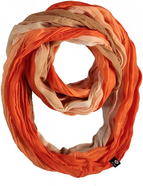 Snood with ombré effect