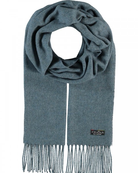 Cashmink scarf with fringes - Made in Germany