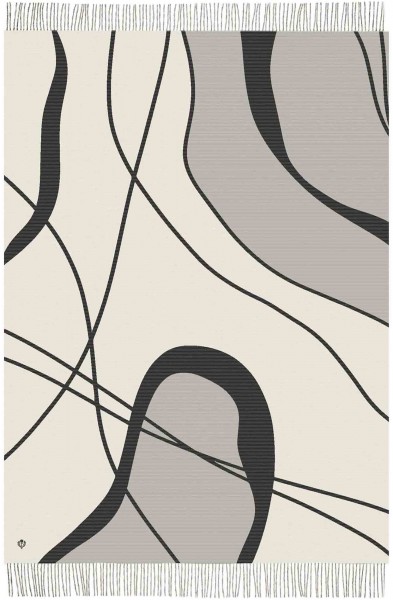 Sustainability Edition - Cashmink-blanket with abstract marble-design - Made in Germany