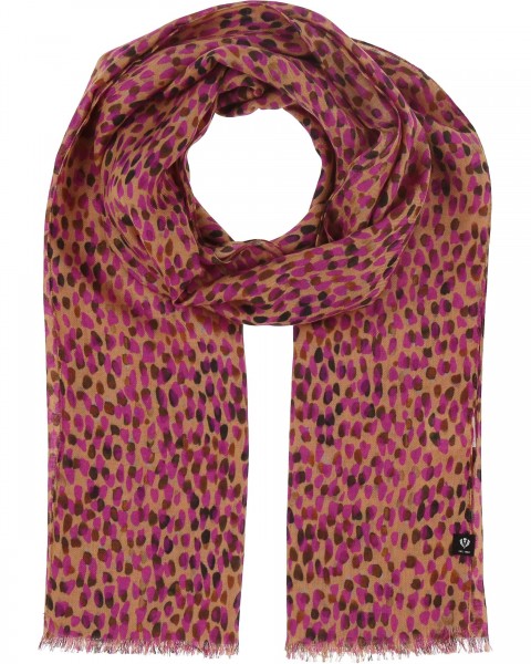 Sustainability Edition - Scarf with dot-design - Made in Italy