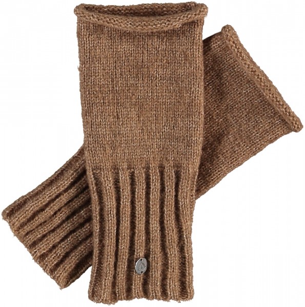 Sustainability Edition - Knitted cuffs camel One Size